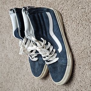 Vans Blue Suede Sneakers (Scotchguard)
